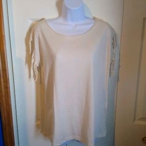 Cream top NWOT